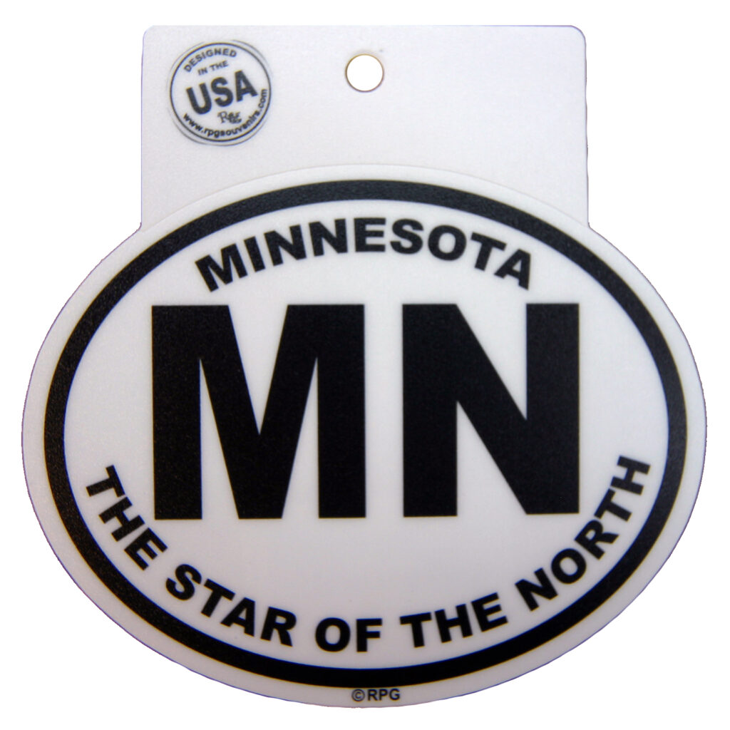 Minnesota Oval Sticker