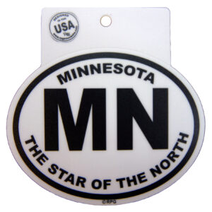Minnesota Oval Sticker