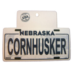 Nebraska State License Plate Sticker