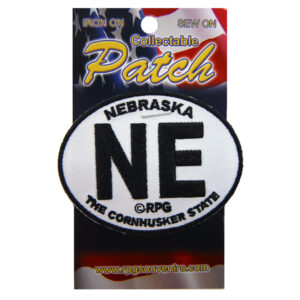 Nebraska Oval Patch