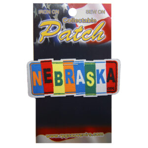 Nebraska License Plate Patch